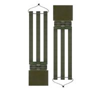 Ceinture porte-plaque, ceinture à fermeture rapide, système de fermeture rapide élastique, technologie de fixation avancée de boucles à crochets, soutien fiable de qualité militaire pour, Vert armée