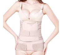 Ceinture Post Accouchement Post Partum 3 En 1 Poste De RéCupéRation AprèS, Gaine Postpartum, Pelvienne,Abdominale Pour Femme Belly Belt Respirant RéGlable