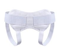 Ceinture pour Hernie Inguinale pour Hommes et Femmes, Ceinture de Soutien Simple/Double pour Herniaire Inguinale avec 2 Coussinets de Compression Amovibles，Réglable(Small)