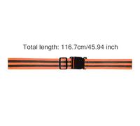 Ceinture réfléchissante - Équipement de taille élastique réglable de 116,7 cm | Ceinture réfléchissante de sécurité haute visibilité | Pour les femmes en plein air coureur de nuit équitation cyclisme