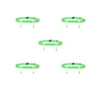 Ceinture réfléchissante pour numéro de course à pied - Rouge - 25 x 920 mm, Lot de 5 (vert, 25 x 920 mm), 25x920mm, comme description