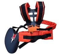 Ceinture rembourrée pour débroussailleuse, débroussailleuse, élagueuse de jardin, confortable, double épaule, double épaule, harnais en forme de W, ceinture rembourrée confortable pour économiser du
