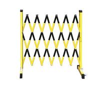 Ceinture rétractable à fixation murale, Aluminum Decorative Garden Fence Pet Fence Gate Adjustable,(H120CM+L 500cm/16.4ft)