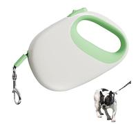 Ceinture rétractable antidérapante pour animal domestique - Guide de marche portable - Sangle extensible pour chien - Mécanisme de verrouillage de la pause de frein pour chiens de petite et moyenne