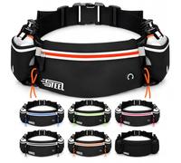 Ceinture Running Hydratation Course a Pied, Sac Banane Porte Gourde, Bouteille Accessoires Etanche Réfléchissant pour Trail Jogging Footing Randonnée Vélo