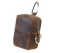 Ceinture Sac léger de qualité supérieure pour équipement de chasse en plein air Sac multi-usage extérieur Camping Sac de téléphone Porte-cartes avec ceinture, Couleur café., Taille unique