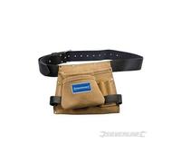 Silverline 675030 Sac à Outils et Clous en Cuir 8 Poches 260 x 230 mm