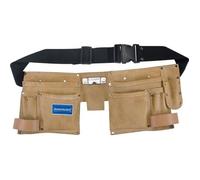 Ceinture-sacoche en daim SILVERLINE - Double poche - 11 poches