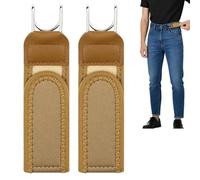 Ceinture sans boucle | Avec Bande Adhésive Accessoires de Mode | Lot de 2 Ceintures Sans Boucle pour Femme,pour pantalon jean tenue de bureau vie quotidienne voyage noces trajets fêtes anniversaire