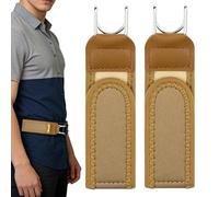 Ceinture sans boucle,Boucle invisible sans ardillon,Lot de 2 ceintures latérales invisibles femme | pour pantalon jean tenue de bureau vie quotidienne voyage noces trajets fêtes anniversaire