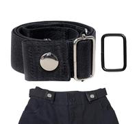 Ceinture sans boucle | Réglable élastique invisible confortable Unisexe | Ceinture extensible pour femme | Pour maman, fille, petite amie, papa, grand-père, fils, Noir, Refer to