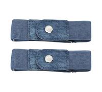 Ceinture sans boucle - Sangle élastique réglable - 1 paire de ceintures confortables sans boucle pour homme et femme - Ceinture extensible sans boucle invisible | jeans, pantalons, robes, loisirs