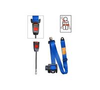 Ceinture Securon avant bleue 3 points 30 cm - avec enrouleur