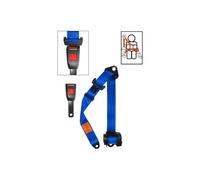 Ceinture Securon avant bleue 4 points - avec enrouleur
