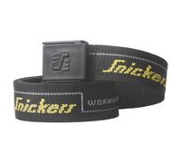 Ceinture Snickers noire taille unique, longueur 110 cm