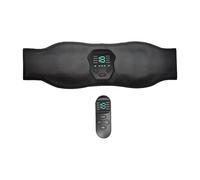 Ceinture Stimulateur Musculaire Abdominal Rechargeable | PP, Longueur 110 Cm, 19 Niveaux Intensité | Appareil De Musculation Taille Avec Télécommande, Équipement Fitness Intelligent | Réduction Cellul