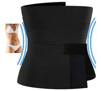 Ceinture Sudation Femme - Gaine Ventre Plat avec Effet Sauna, Système Enveloppant. Corset Sport Fitness - Adaptable à Tous Les Sport, Accélère la Transpiration Donne Forme à Ton Corps Ventre Plat