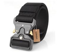 Ceinture Tactique Militaire En Nylon, Avec Boucle En Métal, Ajustable, Robuste, Entraînement, Accessoires De Chasse
