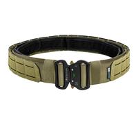 Ceinture tactique MOLLE Laser Cut avec ceinture intérieure JB Tacticals - Green