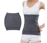 Ceinture Thermique 1 Pièce, Ceinture En Cachemire Tricotée, Ceinture Élastique, Chauffe-Taille Et Ventre Résistant Au Froid, Ceinture En Plastique Souple