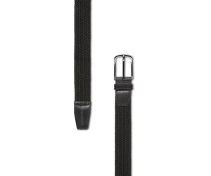 Ceinture tissÃ© Lyle & Scott Noir M/L