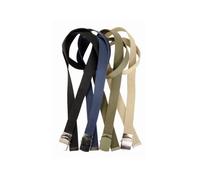 Ceinture toile unie - CITY GUARD - Beige - Taille unique 130 cm - Mixte - 75% polyester, 25% coton