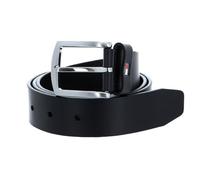 Ceinture - TOMMY HILFIGER - New Denton - Cuir 100% - Largeur 3,5 cm - Noir 100 cm