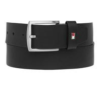 Tommy Hilfiger Ceinture Homme New Denton Belt 4.0 Ceinture Cuir, Noir (Black), 100