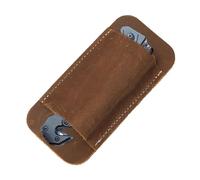 Ceinture Transportant Des Couteaux En Cuir Fourreau - Pouche De Couteau Pliant Véritable Vintage | Gaine Horizontale Des Couteaux De Transport | Porte-étui De Protection Facile À Utiliser Pour La Surv