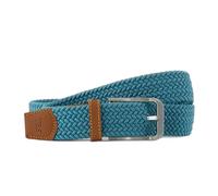 Ceinture tressÃ© et Ã©lastiquÃ©e TBS Glo Bleu 100 cm