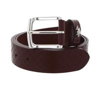 Ceinture U.S. POLO ASSN. Hitchcock tissée en cuir marron - Homme - Classique 110 cm