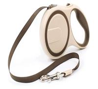 Ceinture Ultra Solide, Laisse Extensible For Chien Jusqu'à 25 Kg - Ceinture Ultra Solide - Système De Guidage Et De Freinage À 360° - 5 M, Laisse Extensible For Chien Laisse Extensible For Chien(Beige