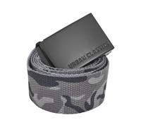 Urban Classics – Ceinture longue en toile unisexe – Noir – 100% polyester