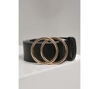 Urban Classics Ring Buckle Belt Ceinture, Noir (Black 00007), 125 (Taille Fabricant: Medium) Homme