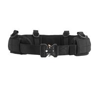 Ceinture utilitaire Airsoft : sangle de combat réglable, sangle tactique renforcée | Plate-forme de rétention d'engrenages, de distribution de charge, solution idéale de transport d'équipement q