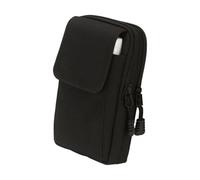 Ceinture verticale en tissu Oxford pour homme avec sac de rangement multi-compartiments pour les activités de plein air décontractées, Noir , Beauté de masse