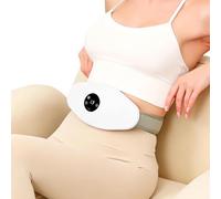 Ceinture vibrante 6 modes sans fil rechargeable par USB | Machine amincissante abdominale pour la maison beauté routine fitness exercice post-entraînement récupération relaxation