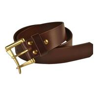 Ceinture western, ceintures de cowboy pour homme, ceintures pour homme, ceinture en cuir, boucle d'épingle de cowboy avec boucle en laiton doré à dégagement rapide