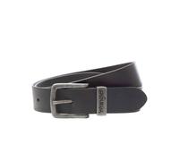 Wrangler Ceinture Basic Metal Loop Boucle métal Cuir Noir 95 cm Homme