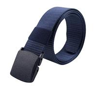 Ceintures à chaîne pour femme - Grande taille - Ceinture de voyage avec poche cachée - Ceinture portefeuille Y3, bleu marine, Taille unique