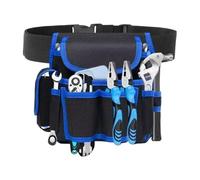 Ceintures À Outils pour Hommes - 9,06 X 5,12 X 9,06 Pouces, Ceinture Oxford Robuste, Organisateur De Travail Réglable, Pochette À Outils Portable De Grande Capacité | Support Utilitaire Professionnel