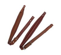 Ceintures accordéon, PU Bretelles Réglable Instrument de Musique Accessoires Multi Couleurs Sangles Rembourrées pour 16-120 Basse Accordéon (Coffee)