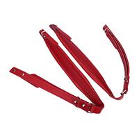 Ceintures d'¨¦Paule d'accord¨¦on R¨¦glable Durables avec Mat¨¦riau PU R¨¦sistant ¨¤ l'usure pour 16-120 Accord¨¦ons de Basse en Blanc (Rouge)