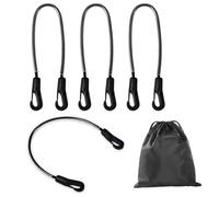 Ceintures de couverture de chevaux, sangle de couverture de cheval, sangle de queue élastique réglable avec clips à double extrémité - ceinture de fixation de feuille d'animaux confortable pour extéri