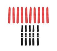 Ceintures de football de 5pcs Flag, drapeau réglable Farnet Football 5 Colors Player Team Training Belts pour les jeunes et les adultes (Rouge)