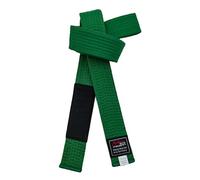 Ceintures de jiu-jitsu brésilien pour jeunes de moins de 16 ans, largeur 4 cm, pour enfants, blanc, gris, jaune, orange, vert, Vert, 280cm