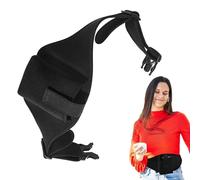 Ceintures de microphone pour microphone de théâtre | Sac banane réglable en néoprène anti-chute pour entraînement, yoga, aventure
