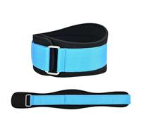 Ceintures de musculation for hommes et femmes, 1 pièce, noyau levage poids, soutien du bas dos, ceinture d'entraînement for le Fitness Pour Haltérophilie Bodybuilding(Sky blue,S)