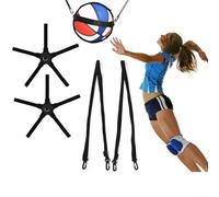 Ceintures d'entraînement de volley-ball, manchon de balle rebondissant, équipement d'entraînement à crampons pour la pratique du volleyball (kit2)
