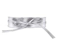 ?Ceintures des femmes souple en cuir PU ceinture Cinch Self Selfie Cravate autour de la taille de la ceinture de Boi Boho ceinture large ceinture